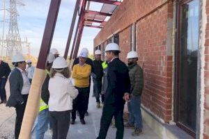 Las obras del centro de trabajo de RSU en la costa afrontan su recta final