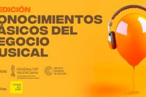 El Institut Valencià de Cultura presenta la séptima edición del curso formativo sobre el negocio musical