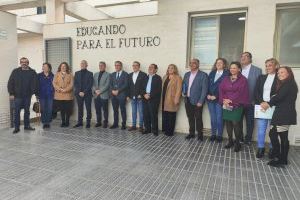 El conseller d'Educació celebra el Dia de la Constitució en el CEIP Manuel Riquelme d'Hurchillo