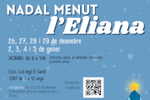 L'Eliana prepara ‘Nadal Menut’ per a aquestes festes