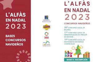 El viernes 15 finaliza el plazo de inscripción de los concursos navideños que organiza el Ayuntamiento de l’Alfàs