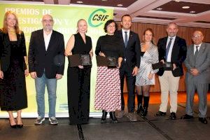 Los XXV premios de prevención de CSIF distinguen a la doctora Macías por su trabajo sobre biomarcadores de suicidio