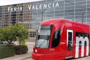 Metrovalencia oferix serveis especials de tramvia a Fira València per a acudir als diferents esdeveniments del cap de setmana