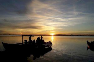 Atardecer desde el Parque Natural de la Albufera