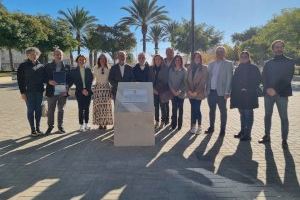 El Campello inaugura un monolito en memoria de Pilar Altamira