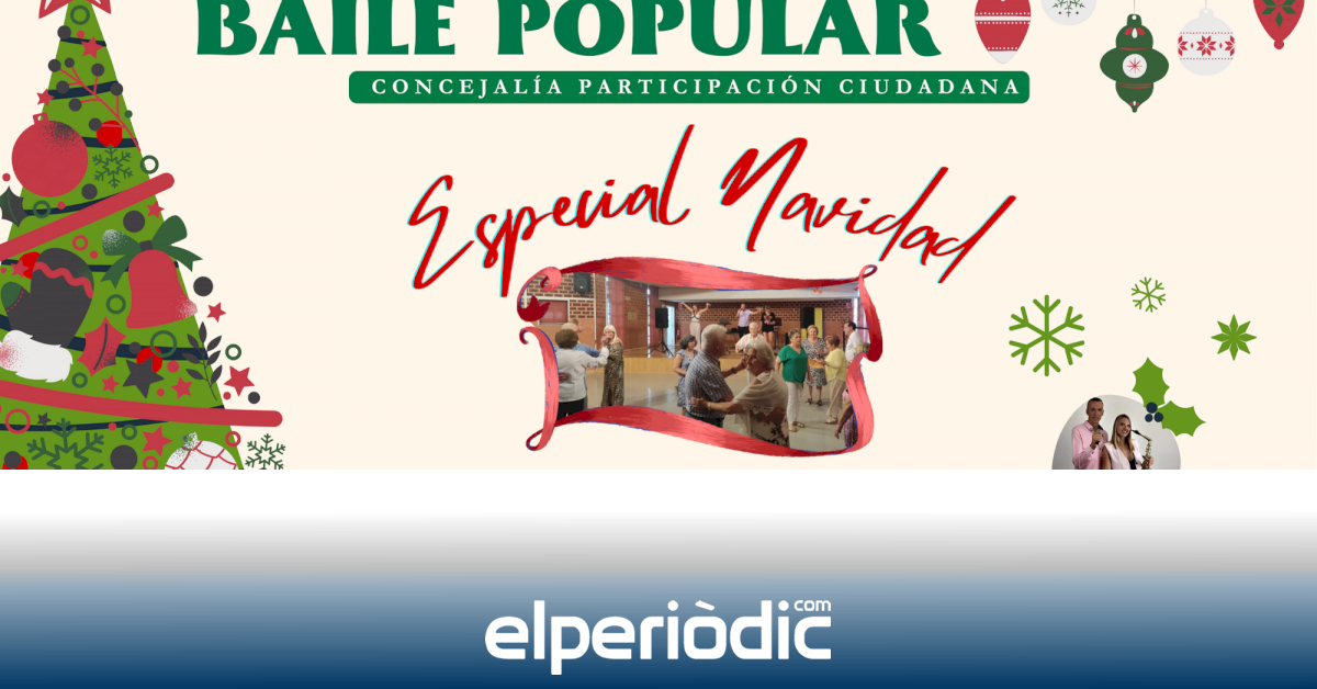 Petrer organiza una jornada de Baile popular especial de Navidad