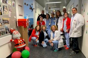 El hospital del Vinalopó celebra la Navidad de una forma muy especial