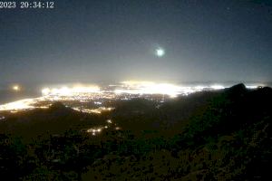 VIDEO | La ‘estrella de la Navidad’ surca los cielos de la Comunitat Valenciana