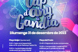 Gandia programa una jornada de final d'any per a tots els públics