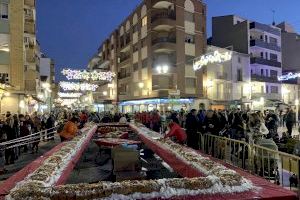 Un roscón gigante de 16 metros endulzará la Navidad en un municipio valenciano