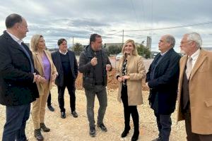 La Generalitat inicia las obras de la rotonda de la N-340 con el Camí de la Ratlla entre Peñíscola y Benicarló