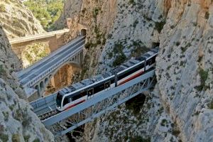 TRAM d'Alacant modifica el dissabte 13 el servei entre Altea i Calp per proves tècniques als viaductes de l'Algar i Mascarat