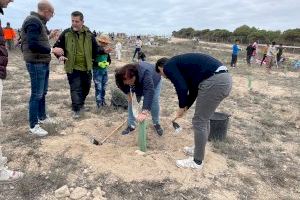 Comienza la plantación de especies autóctonas en el Parque Natural con motivo del Día del Árbol 2023