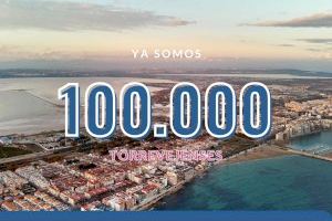 Torrevieja supera los 100.000 habitantes empadronados