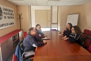 Reunión de trabajo con la dirección del Campus de Gandia de la UPV