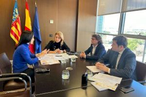 Susana Camarero recibe al director del Instituto Polibienestar de la UV para coordinar actuaciones en materias sociales