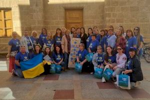 La alcaldesa recibe a un grupo de mujeres ucranianas que están pasando unos días en Xàbia