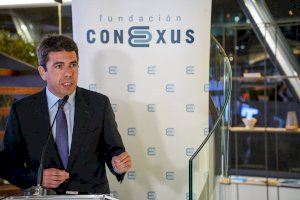 Carlos Mazón ha asistido al encuentro con empresarios organizado por la Fundación Conexus