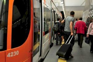 TRAM d'Alacant superó los 48.000 usuarios procedentes del AVE Madrid-Alicante en 2023