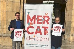 La concejalía de Comercio y Consumo presenta una nueva edición de Mercat de Barri para dinamizar los comercios del distrito Sur