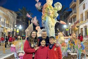 La falla Godayla de Godelleta abre el ciclo de las Fallas 2024 con la celebración de las fiestas fallleras y la primera cremà del año