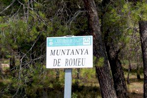 Compromís per Sagunt denuncia que el PSOE paraliza un año la protección de la montaña de Romeu