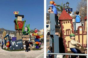 Doblet per a la Falla Ja estem tots de la Vall d'Uixó que aconsegueix el primer premi en monument gran i infantil