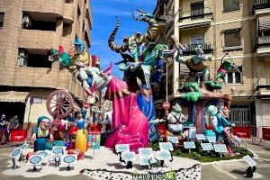 La Falla Dos de Maig y la Falla Sant Roc, las grandes triunfadoras de la Sección Especial en Paterna con sus monumentos mayor e infantil