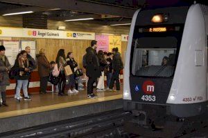 Metrovalencia en Fallas realizará el equivalente a 17,3 vueltas al mundo en circulaciones especiales