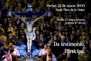 El Via Crucis diocesano recorrerá este viernes el centro histórico de Valencia