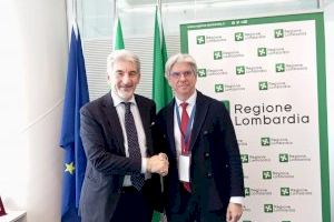 Industria refuerza en Milán la colaboración de la Generalitat con la región de Lombardía en políticas industriales y de clústeres