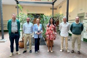 Salomé Pradas se reúne con representantes de la Federación de Caza de la Comunitat Valenciana