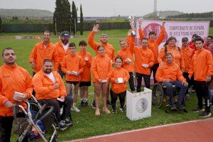 L'equip de la Comunitat Valenciana de FESA es proclama subcampió d'Espanya d'atletisme adaptat