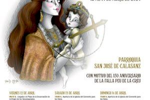 La imagen peregrina de la Virgen de los Desamparados visita la parroquia San José de Calasanz de Valencia