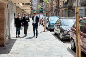 Gandia finaliza las obras en la calle Juan de Juanes