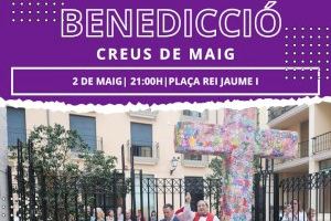 La Semana Santa de Gandia celebra la bendición de las Cruces de Mayo