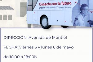 Benaguasil recibirá la visita del autobús Labora para proporcionar orientación sobre empleo a la ciudadanía