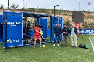 El Cubofit completa la oferta deportiva del Estadi Olímpic con un “gimnasio al aire libre”