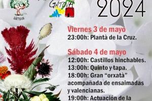 Gátova se prepara para la Fiesta de las Cruces de mayo