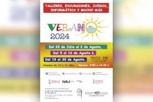 Benidorm organiza el programa ‘Verano 2024’ con actividades para jóvenes de 10 a 16 años