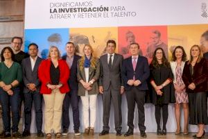 Carlos Mazón: “Avancem en el compromís de retindre i atraure talent investigador a la Comunitat Valenciana”