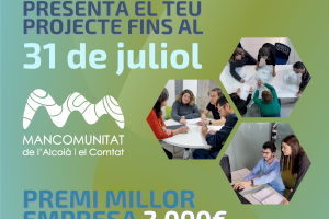 XII edició del Concurs d’Empreses i Projectes Empresarials Emprenedors de la Mancomunitat de l’Alcoià i el Comtat