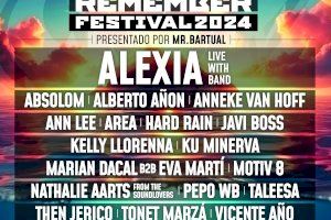 El Peñíscola Remember Festival llegará el 7 y 8 de junio con Alexia como cabeza de cartel y una sorpresa para esta edición