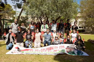 Estudiants de la UA s’uneixen a les protestes mundials en solidaritat amb Palestina amb una acampada al Campus