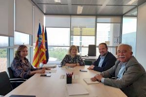 Reunión con la directora general de Infraestructuras Sociosanitarias