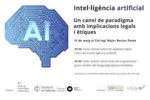 La Diputació de València s’alia amb la Unió de Periodistes Valencians per a reflexionar sobre la Intel·ligència Artificial