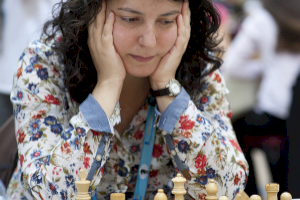 Una gran simultánea, acto central del festival La Dama del Ajedrez.