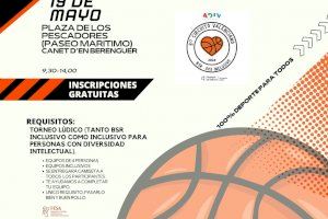 El equipo UPV IN ADIV saca a la calle el baloncesto en Silla con el 3x3 inclusivo para personas con y sin discapacidad