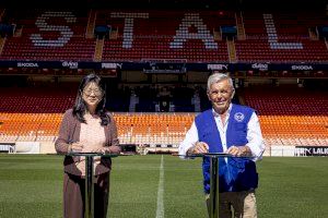 El Valencia CF y Banco de Alimentos de Valencia refuerzan su alianza para continuar ayudando a las personas más desfavorecidas