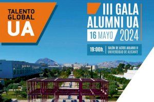 La III Gala Almuni UA reconeix el talent dels egressats de la Universitat d’Alacant